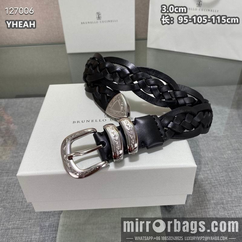 Replica Brunello Cucinelli belt 30mmX95-105-115cm 8L02
