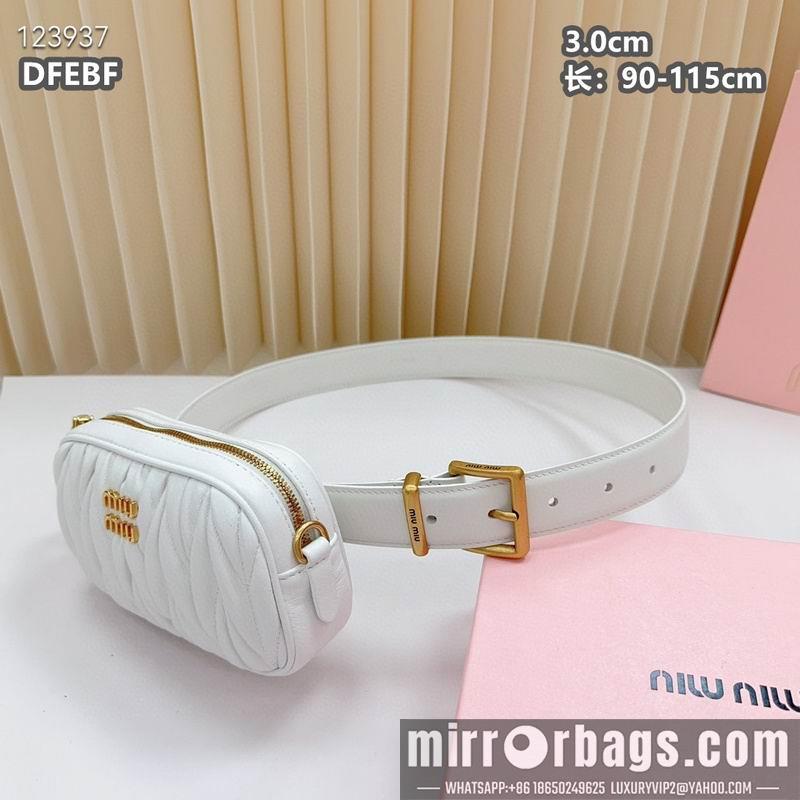 Replica Miumiu belt 30mmX90-115cm 8L03