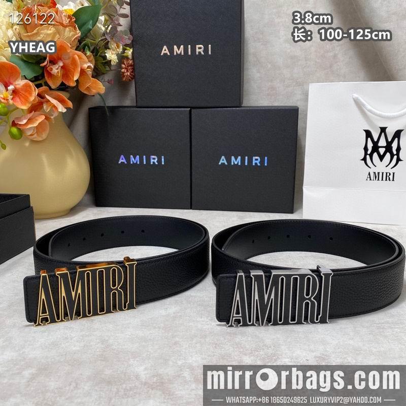 Replica Amiri belt 38mmX100-125cm 8L16