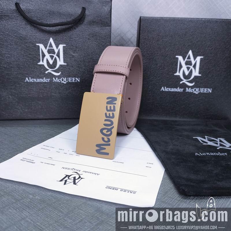 Replica McQueen belt 38mmX80-125cm lb071803