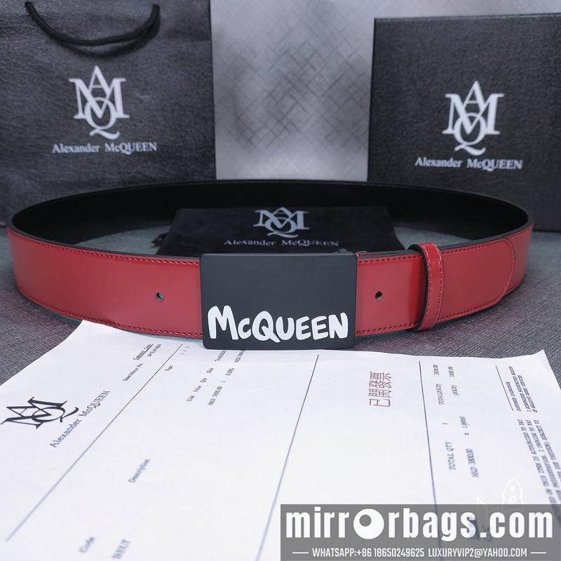 Replica McQueen belt 38mmX80-125cm lb071803