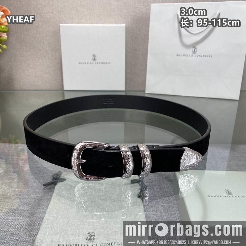 Replica Brunello Cucinelli belt 30mmX95-115cm 8L08