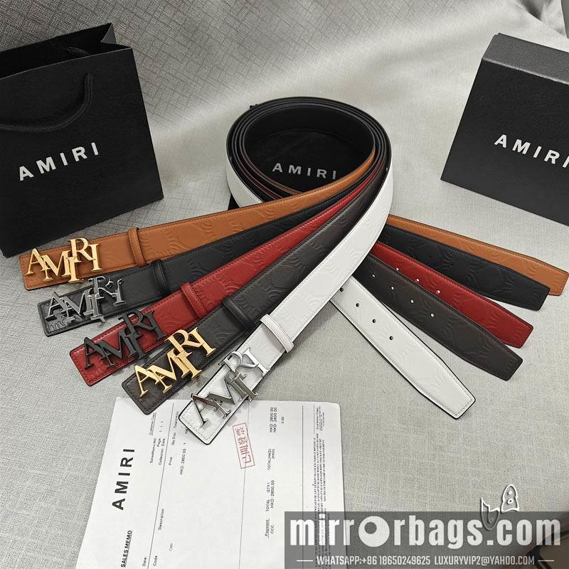 Replica Amiri belt 38mmX90-125cm lb03