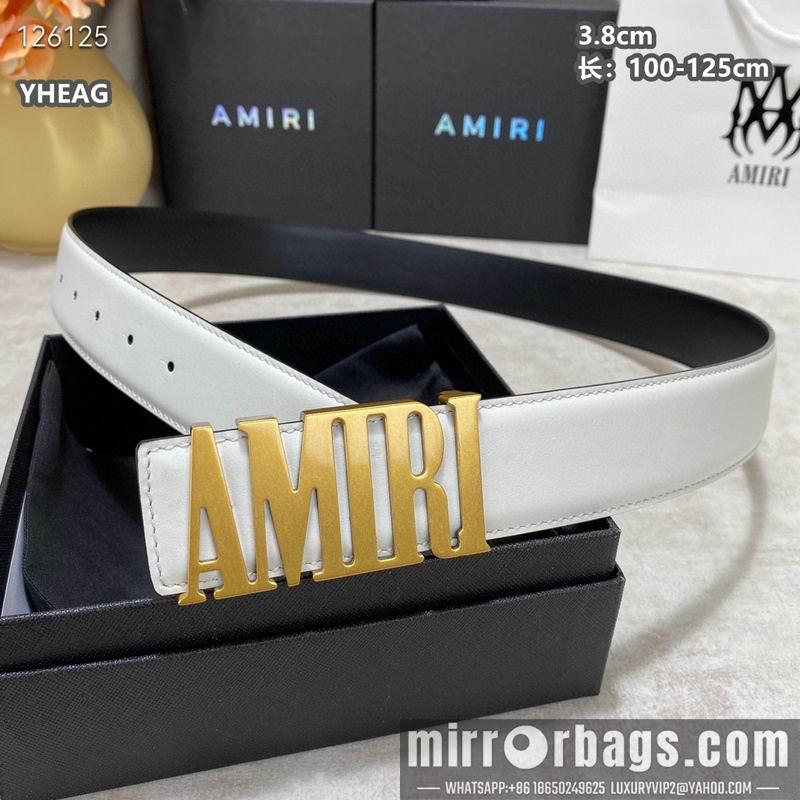 Replica Amiri belt 38mmX100-125cm 8L19