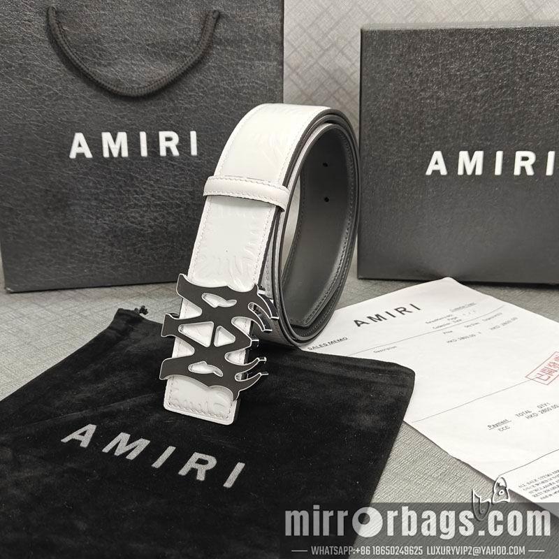 Replica Amiri belt 38mmX90-125cm lb04