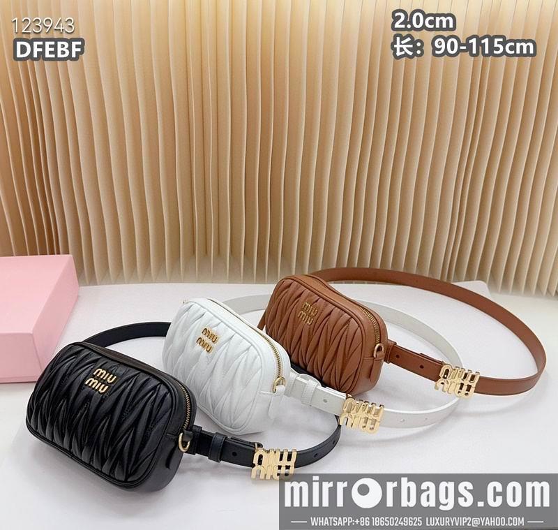 Replica Miumiu belt 20mmX90-115cm 8L08
