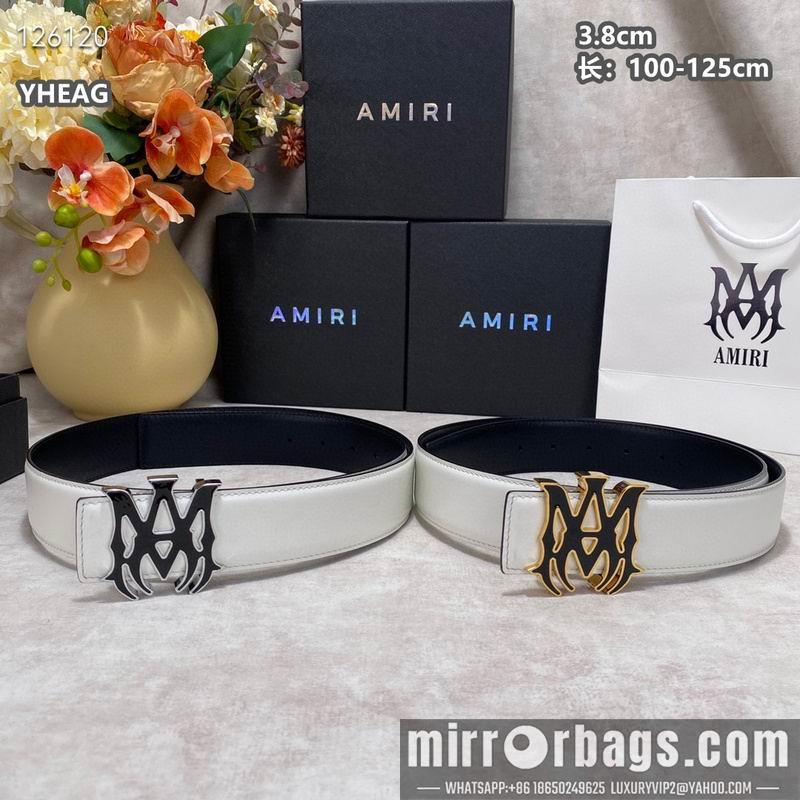 Replica Amiri belt 38mmX100-125cm 8L14