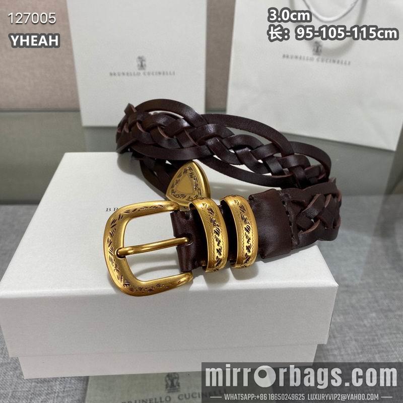 Replica Brunello Cucinelli belt 30mmX95-105-115cm 8L03
