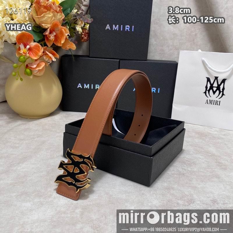 Replica Amiri belt 38mmX100-125cm 8L13
