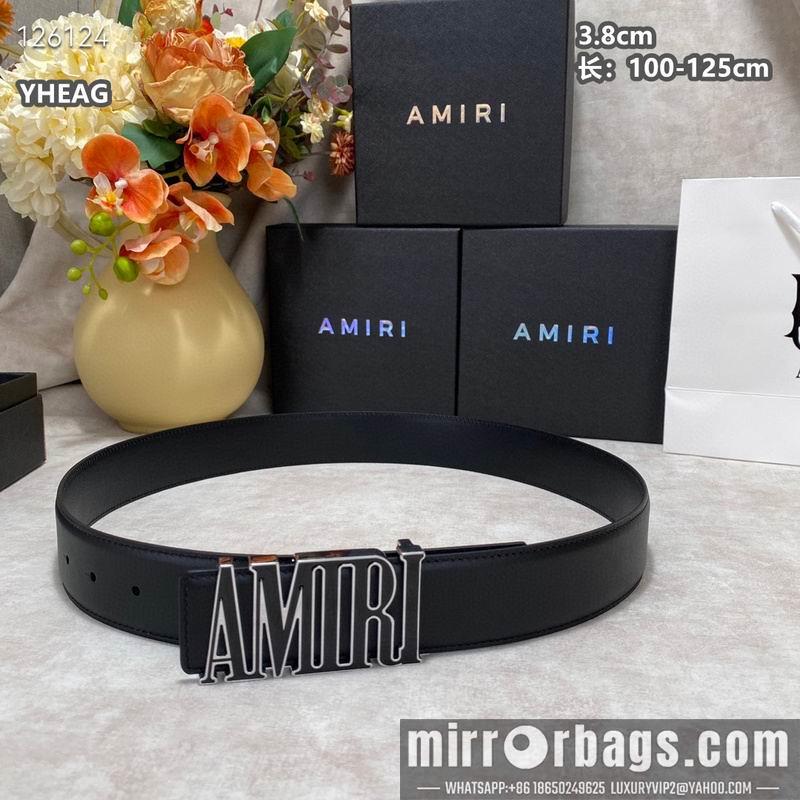 Replica Amiri belt 38mmX100-125cm 8L18