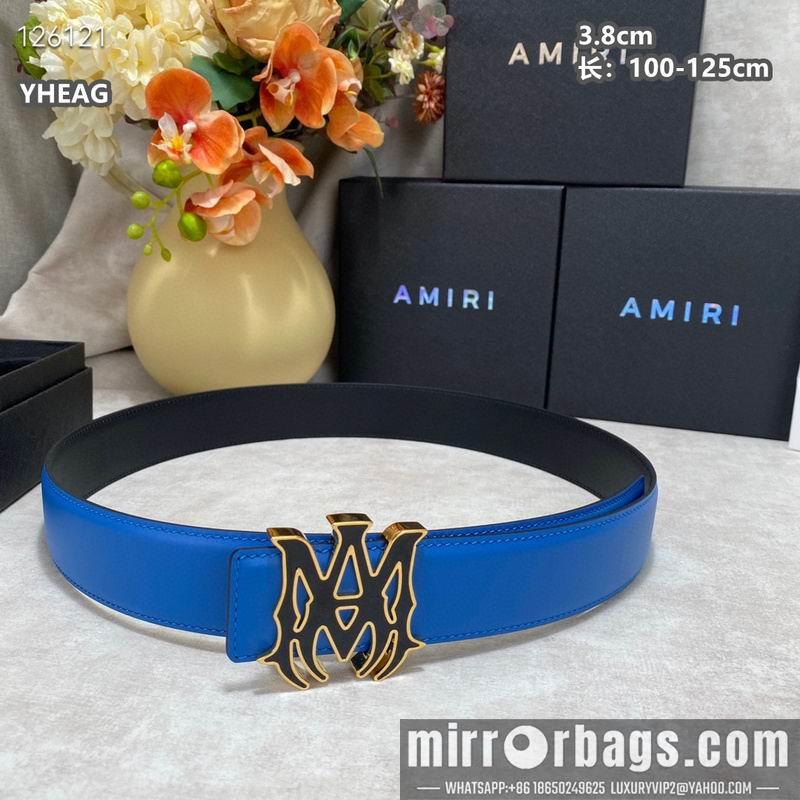 Replica Amiri belt 38mmX100-125cm 8L15