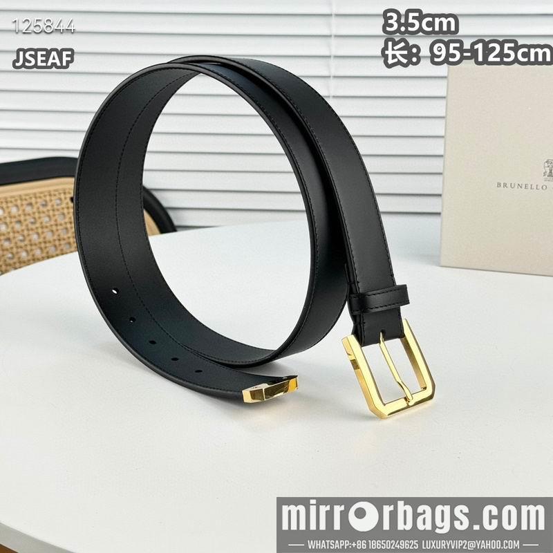 Replica Brunello Cucinelli belt 35mmX95-125cm 8L05