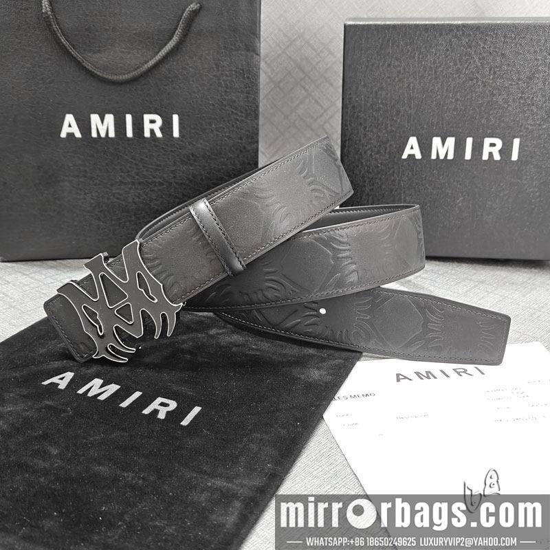 Replica Amiri belt 38mmX90-125cm lb04