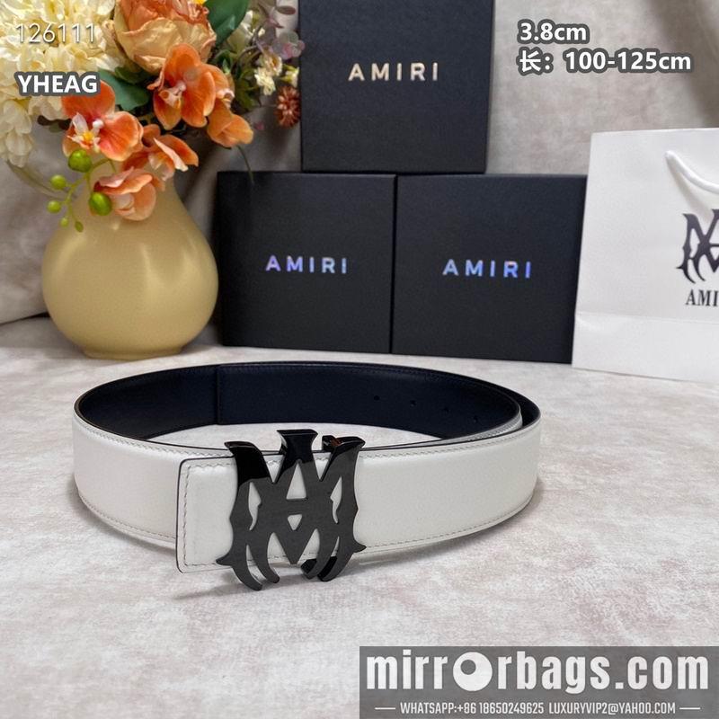Replica Amiri belt 38mmX100-125cm 8L05