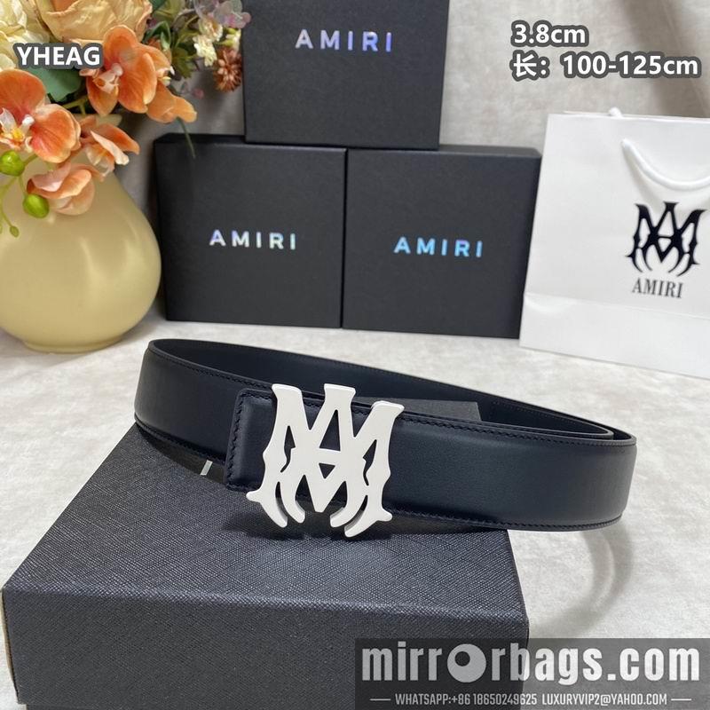 Replica Amiri belt 38mmX100-125cm 8L30