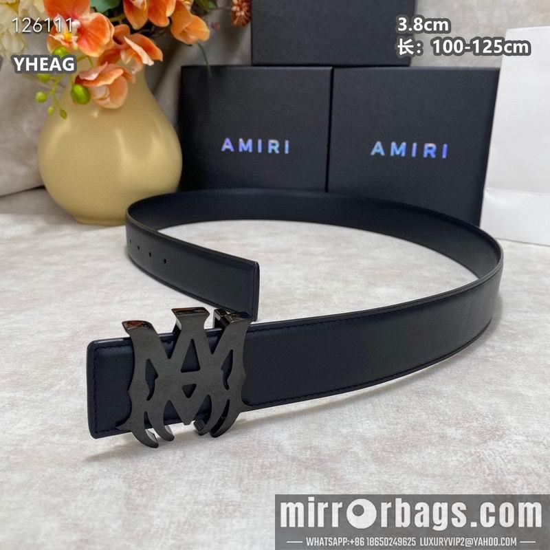 Replica Amiri belt 38mmX100-125cm 8L05