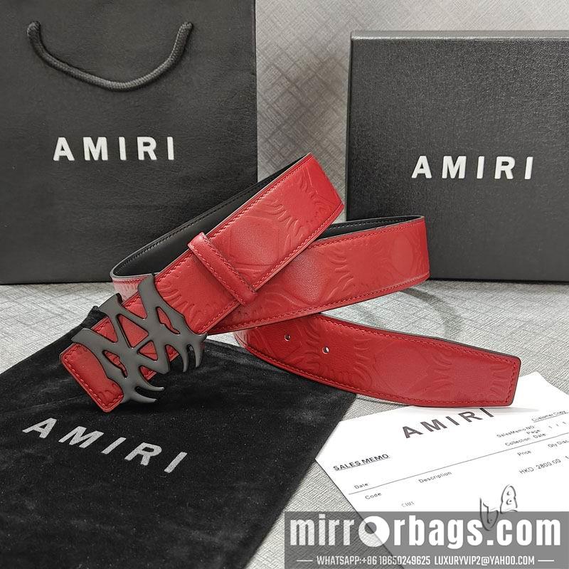 Replica Amiri belt 38mmX90-125cm lb01