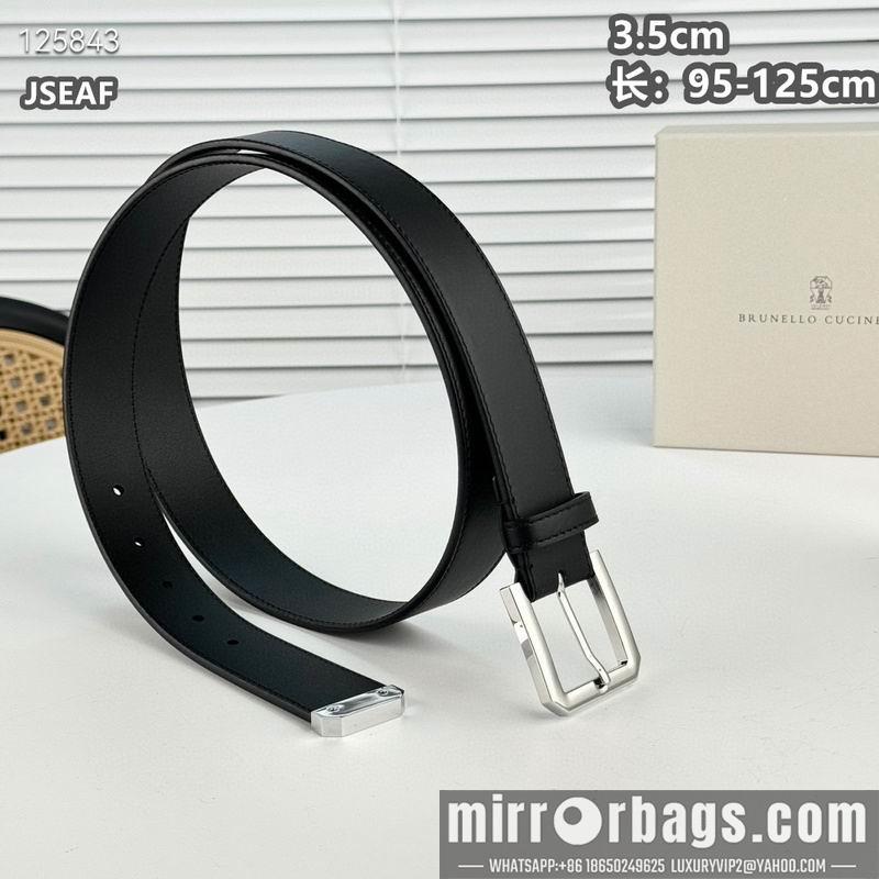 Replica Brunello Cucinelli belt 35mmX95-125cm 8L05
