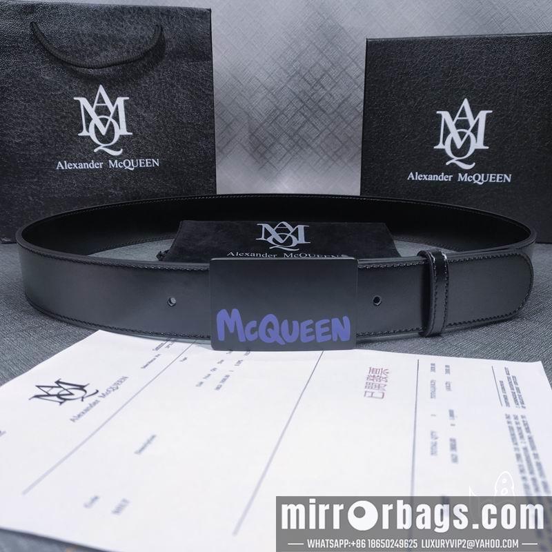 Replica McQueen belt 38mmX80-125cm lb071803