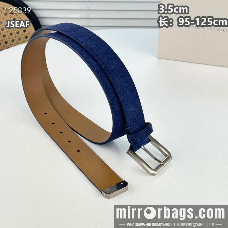Replica Brunello Cucinelli belt 35mmX95-125cm 8L06