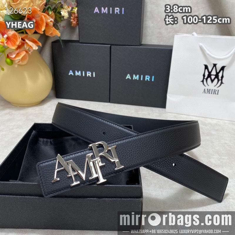Replica Amiri belt 38mmX100-125cm 8L21