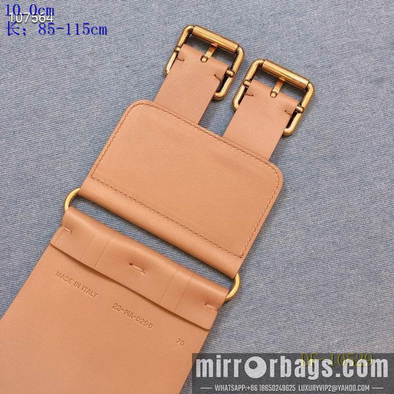 Replica Dior Belt 10cm 95-125cm 8L