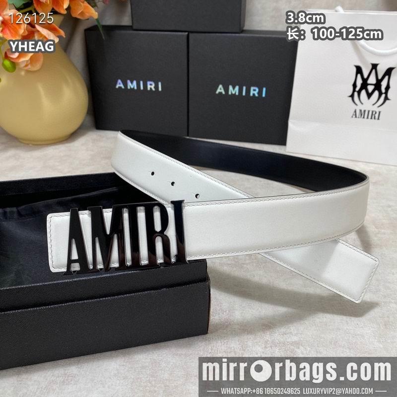 Replica Amiri belt 38mmX100-125cm 8L19