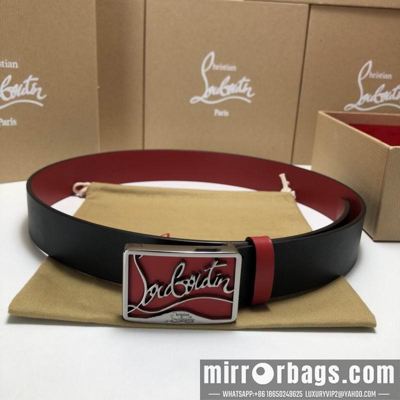 Replica Christian Louboutin belt 35mmX95-125cm 7D02