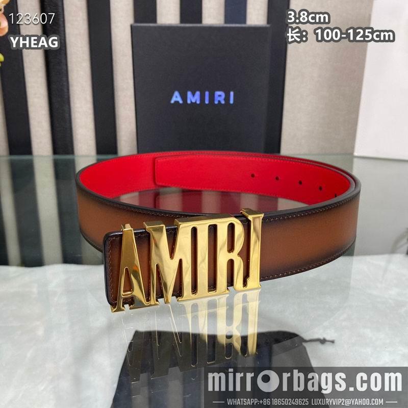 Replica Amiri belt 38mmX100-125cm 8L01