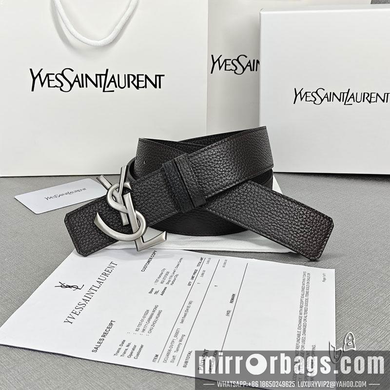 Replica YSL belt 38mmX80-125cm lb082002