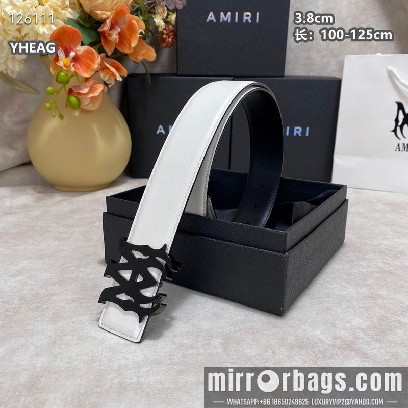 Replica Amiri belt 38mmX100-125cm 8L05