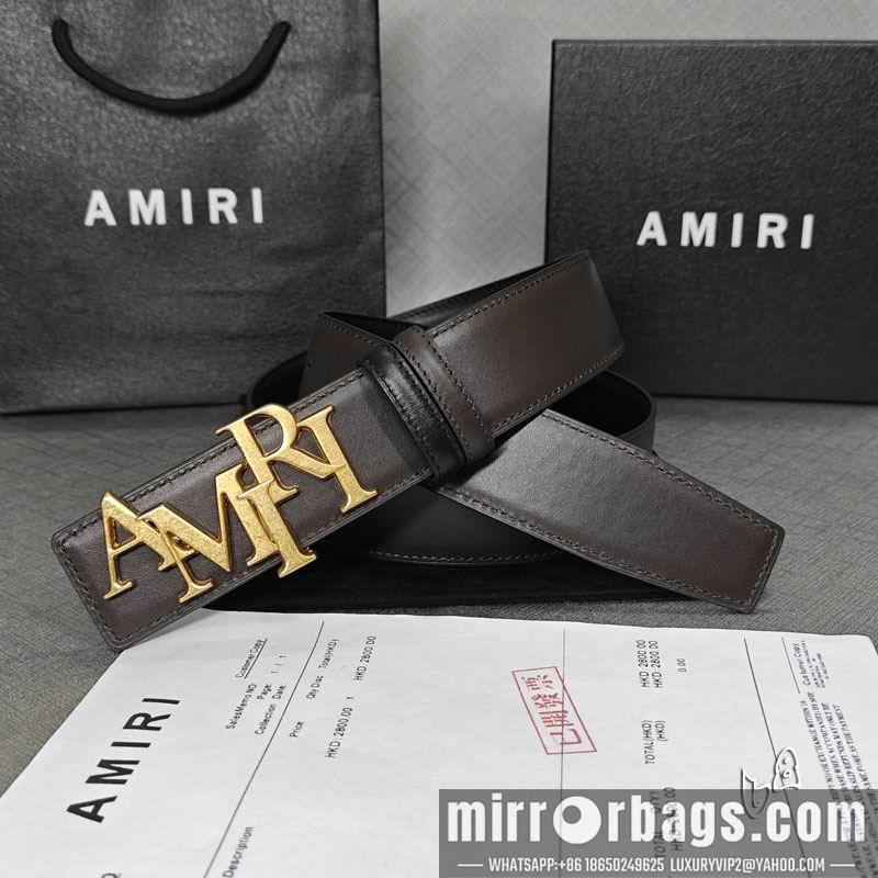 Replica Amiri belt 38mmX90-125cm lb080201