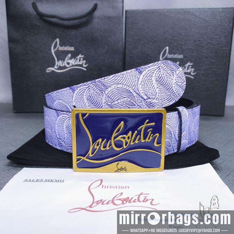 Replica Louboutin belt 38mm 80-125cm  lb061202