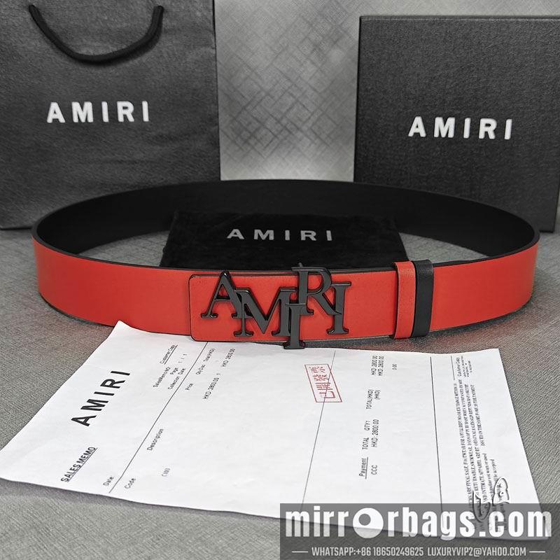 Replica Amiri belt 38mmX90-125cm lb080202