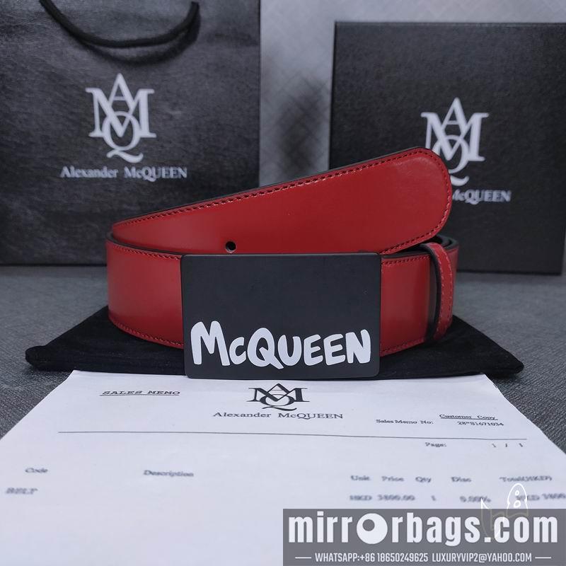 Replica McQueen belt 38mmX80-125cm lb071803