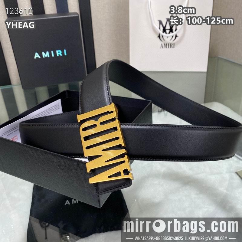 Replica Amiri belt 38mmX100-125cm 8L03
