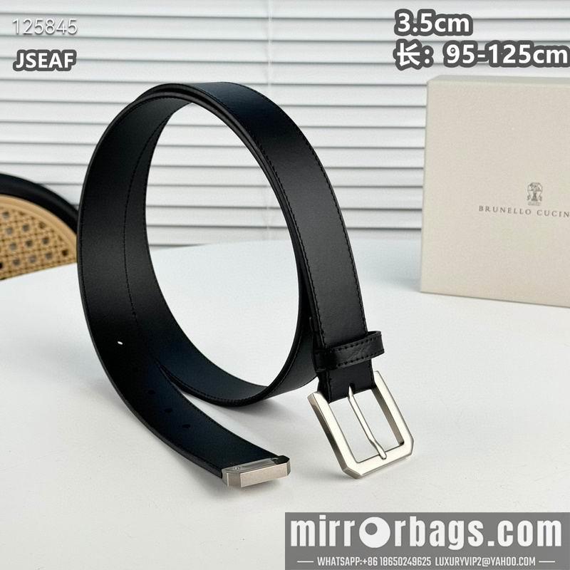 Replica Brunello Cucinelli belt 35mmX95-125cm 8L05