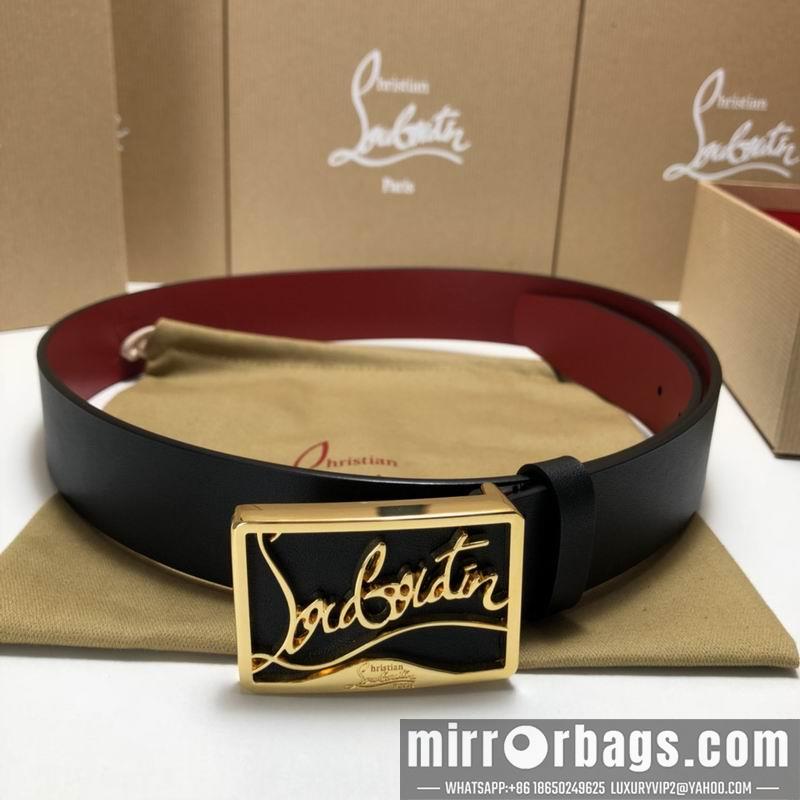Replica Christian Louboutin belt 35mmX95-125cm 7D02