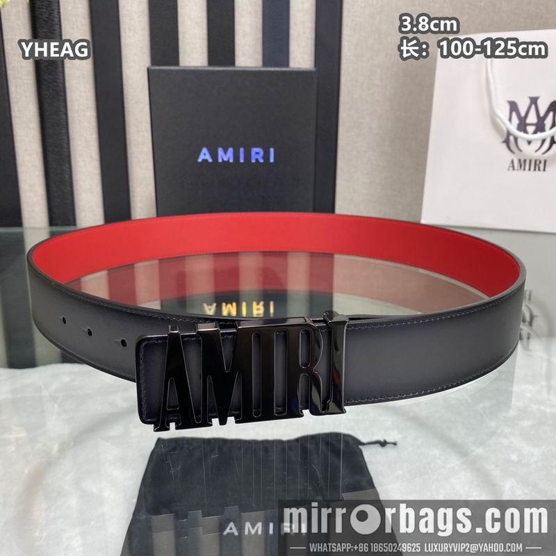 Replica Amiri belt 38mmX100-125cm 8L22