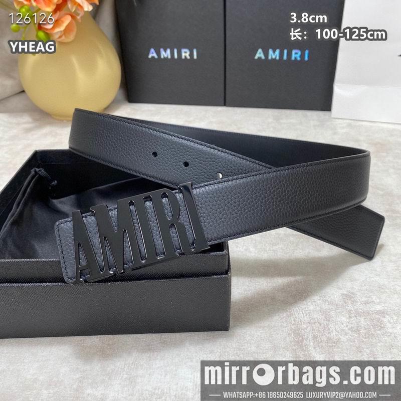 Replica Amiri belt 38mmX100-125cm 8L20