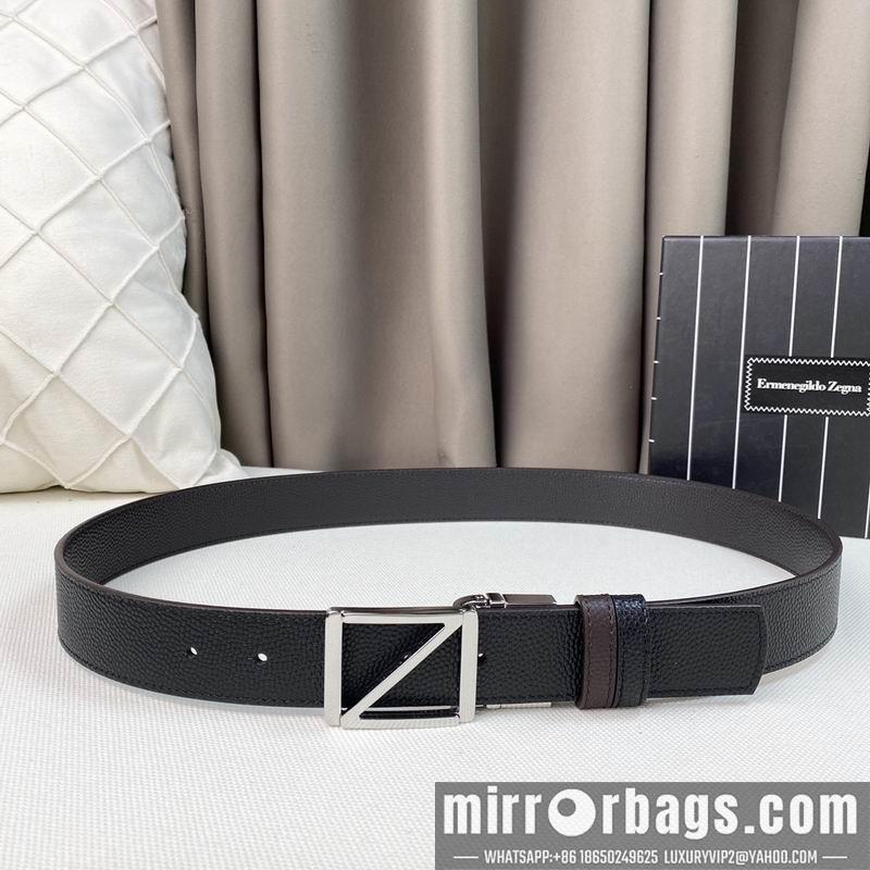 Replica Zegna belt 35mmX95-125cm 7D01