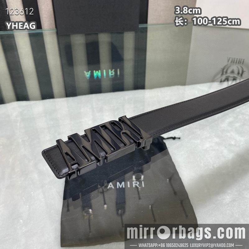 Replica Amiri belt 38mmX100-125cm 8L03