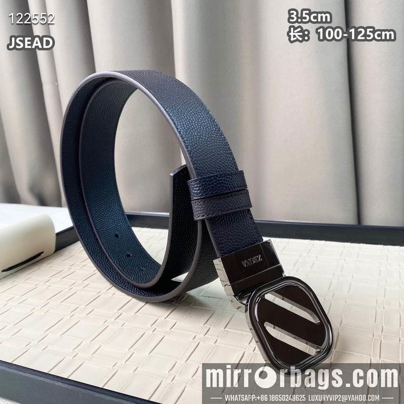 Replica Zegna belt 35mmX100-125cm 8L01
