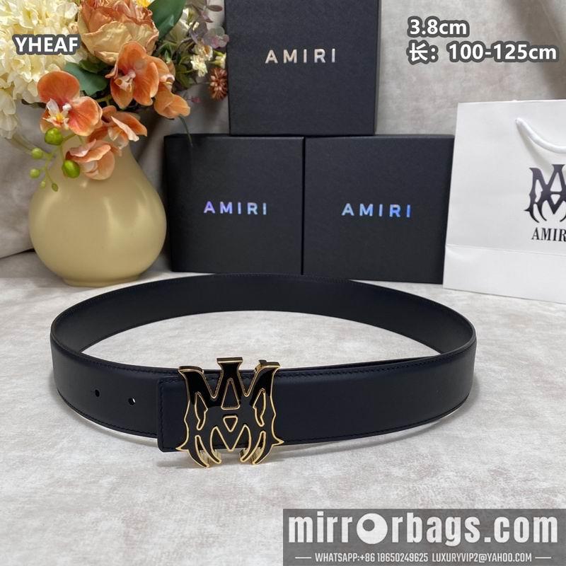 Replica Amiri belt 38mmX100-125cm 8L36