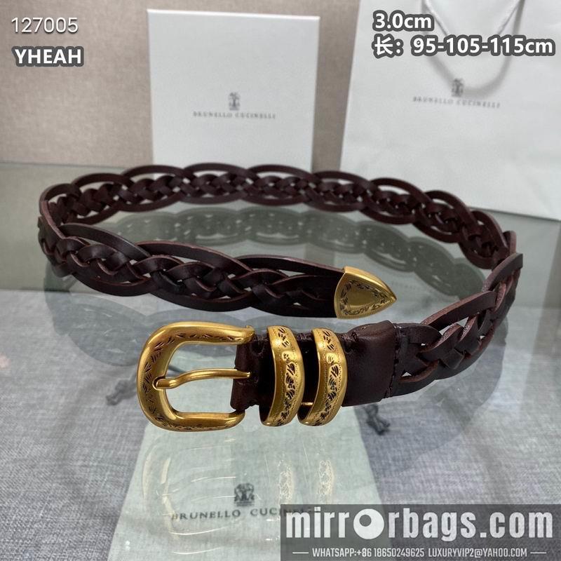 Replica Brunello Cucinelli belt 30mmX95-105-115cm 8L02
