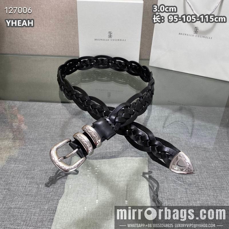 Replica Brunello Cucinelli belt 30mmX95-105-115cm 8L03