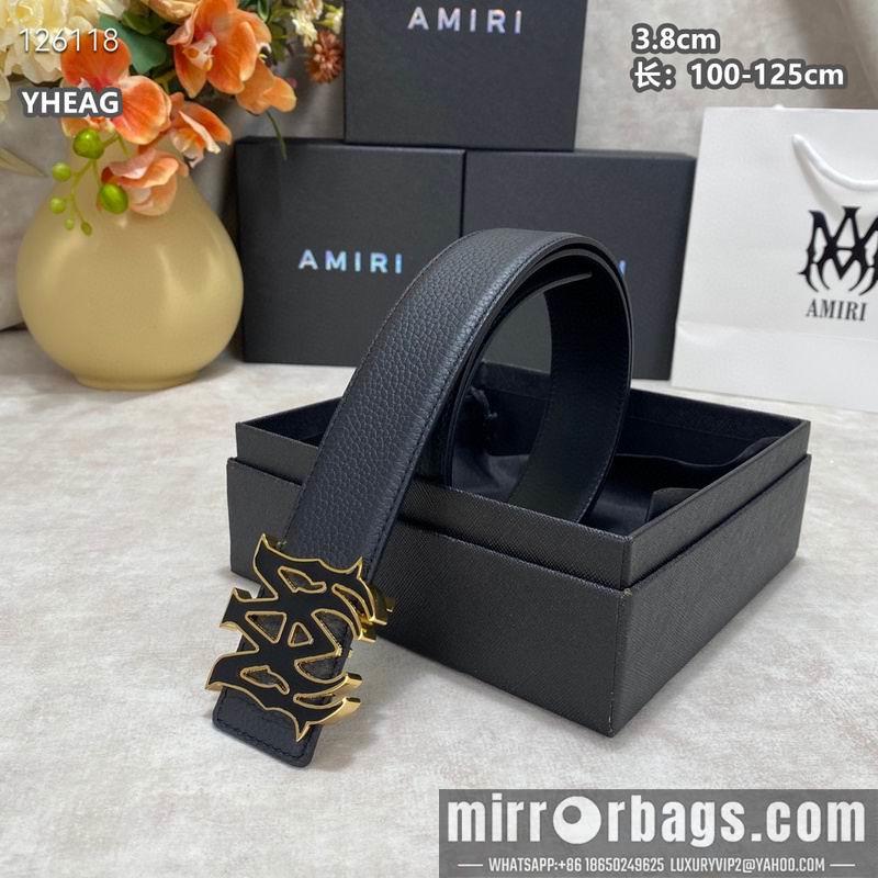 Replica Amiri belt 38mmX100-125cm 8L12
