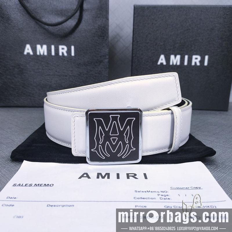 Replica Amiri belt 38mmX80-125cm lb061201
