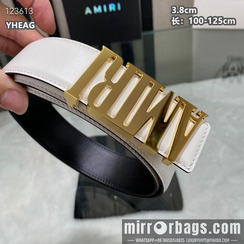Replica Amiri belt 38mmX100-125cm 8L03