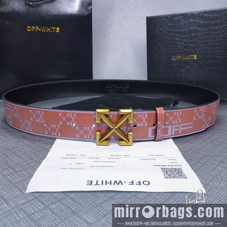Replica Off White belt 38mmX80-125cm lb082801